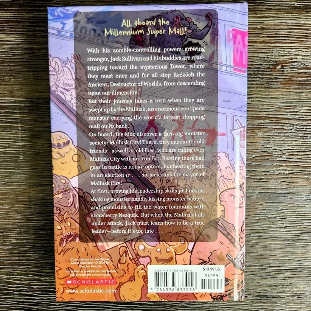 The Last Kids on Earth Doomsday Race book Great Gift Idea  ISBN 9781338833058 NE